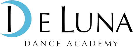 A green background with the words " le lume dance academy."